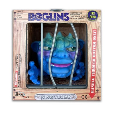 TriAction Toys Boglins 8-Inch Foam Monster Puppet | King Vlobb