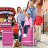 BEAFUP Hardshell Luggage Sets 3 Pieces 20"+28" Luggages and Cosmetic Case Spinner Suitcase with TSA Lock Lightweight - 2 of 4