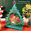 JDICTION Christmas Tree Resin Tray Mold - 3D Silicone for Epoxy/Concrete, DIY Storage Tray, Jewelry Holder, Candle Cup Plate & Holiday Gift - 3 of 4