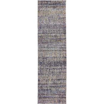 Oriental Weavers Atlas Area Rug, 2' x 8', Purple/Grey