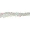 Northlight Commercial Tinsel Foil Christmas Garland - 50' x 4" - Iridescent White - Unlit - 2 of 3