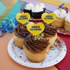 South Dakota State University Alumn Heart Love Cupcake Picks Toppers Decoration Set of 6 - 4 of 4