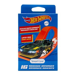 16ct Smart Care Bandage Hotwheel - 1 of 3