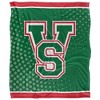 Mississippi Valley State University Logo Dots Silky Touch Blanket White 50x60 - 2 of 4