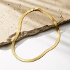 Ross-Simons Italian 6mm 18kt Gold Over Sterling Silver Herringbone Chain Necklace - 4 of 4