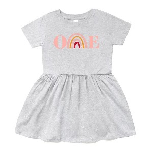 The Juniper Shop One Rainbow Infant Dress - 1 of 3