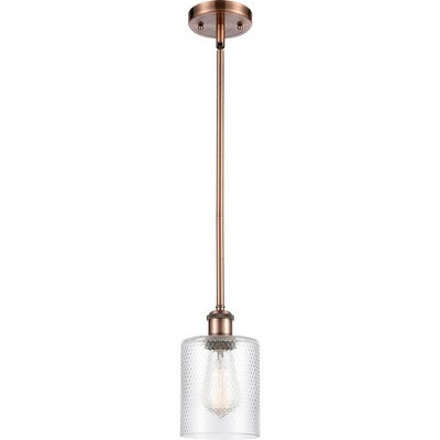 Innovations Lighting 1 - Light Pendant in  Antique Copper