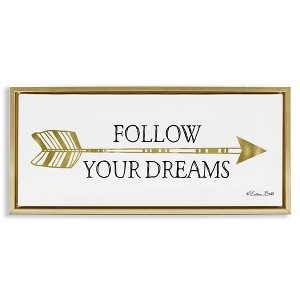 Stupell Industries Follow Your Dreams with Arrow, 31" x 14" - 1 of 4