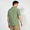 Campus Sutra Men Men's Pistachio Green Oversized Interwine Shirt - 4 of 4