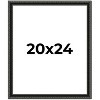 PosterPalooza | Antique Black Picture Frame - UV Acrylic, Foam Board Backing, Hanging Hardware - 2 of 4