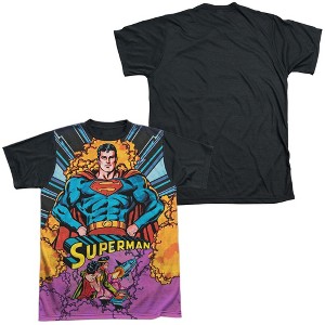 Men's Superman Blast Off Short Sleeve Costume T-Shirt - 1 of 4