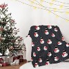 Lomsoe Christmas Throw Blanket Candy Cane Flannel Throw Blanket Super Soft Warm Bed Blanket Christmas Holiday Decor. - 3 of 4