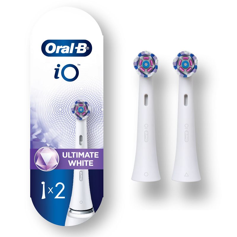 Oral-B iO Ultimate Replacement Brush Heads - White - 2ct, 1 of 11