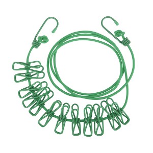 Unique Bargains with Metal Clips*12 Clothesline 1 Pc - 1 of 4