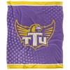 Tennessee Technological University Logo Dots Silky Touch Blanket White 50x60 - 2 of 4