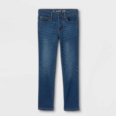 Boys' Stretch Straight Fit Jeans - Cat & Jack™ Medium Blue Wash 4 : Target