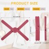Unique Bargains Foldable Heat Resistant Non-Slip Silicone Trivet Mat for Pots Coasters - 2 of 4