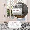 Boho Washable Area Rug– Floral Low Pile Non-Slip Carpet for Living Room, Bedroom, Office, Playroom, Entryway, Kitchen, Dining Room - 4 of 4