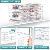 Sorbus Clear Stackable Drawer Storage Organizers - Bathroom, Laundry Room & Home Countertop Drawer System - 4 of 4