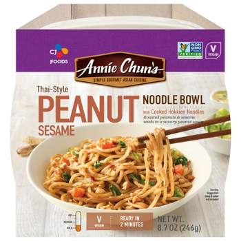 Annie Chun's Vegan Noodle Bowl Peanut Sesame - 8.7oz
