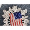 Anna-Kaci Crystal Rhinestone 4th of July American USA Flag Patriotic Pin Brooch - 3 of 4