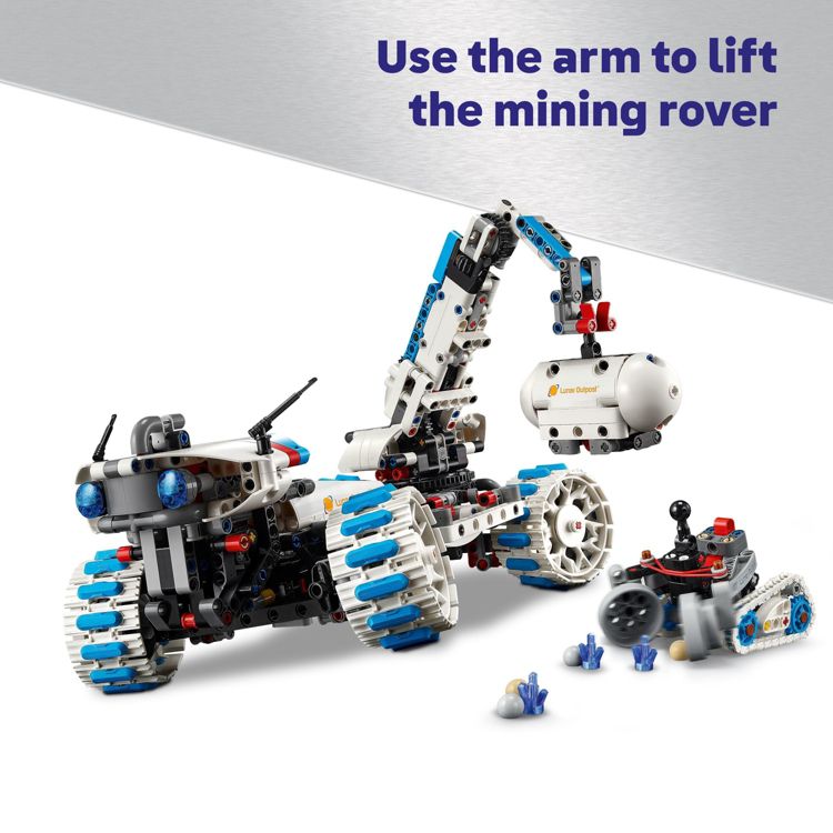 LEGO Technic Lunar Outpost Moon Rover Space Vehicle 42211, 5 of 7