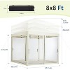 Instant-Setup Bug-Proof Canopy Tent – Military-Grade Mesh, Waterproof UV50+ & Windproof Design for Camping/Beach/Events - 4 of 4
