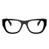 Prada PR A18V 16K1O1 Womens Irregular Eyeglasses Black 50mm - 2 of 3