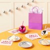 Small Gift Bag Purple Two Color Block - Spritz™ - 2 of 3