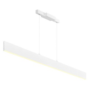 CWI Lighting Krista LED Chandelier With Satin White Finish - 1 of 4