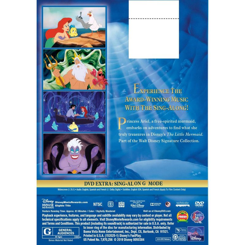 The Little Mermaid 30th Anniversary Signature Collection(DVD), 3 of 4