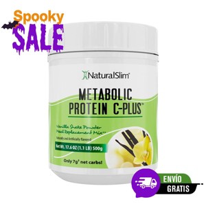 NaturalSlim Metabolic Protein C-Plus Vanilla Whey Protein Shake Powder, 10 Servings - 1 of 3