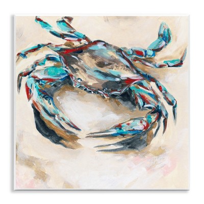 Stupell Industries Abstract Nautical Crab Wall Plaque Art