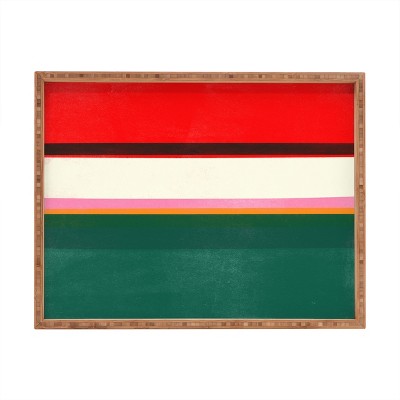 Garima Dhawan stripe study 34 Rectangular Tray - Deny Designs