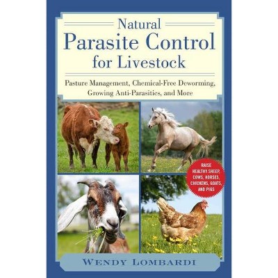 Natural Parasite Control for Livestock - by  Wendy Lombardi (Paperback)