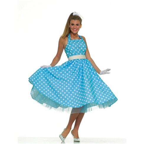 Forum Novelties Womens 50's Prom Dress Costume : Target