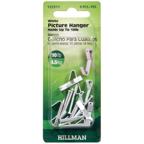 Hillman AnchorWire Steel-Plated Picture Hanger 10 lb 8 pk (Case of 10) - image 1 of 1