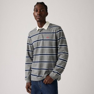 Levi's® Men's Rugby Long Sleeve Polo Shirt - Gray - 1 of 3