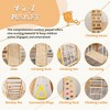 Toddler Indoor Wooden Gym 9 in 1 Indoor Playground Climbing Toy Set with Slide Swing Climbing Net Rings, Kids Indoor Playground Climbing Toys - 4 of 4