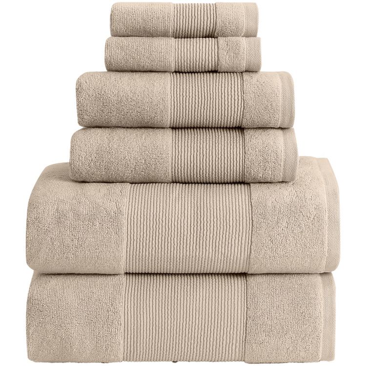 Modern Threads AirCloud 100% Cotton 6-Piece Towel Set