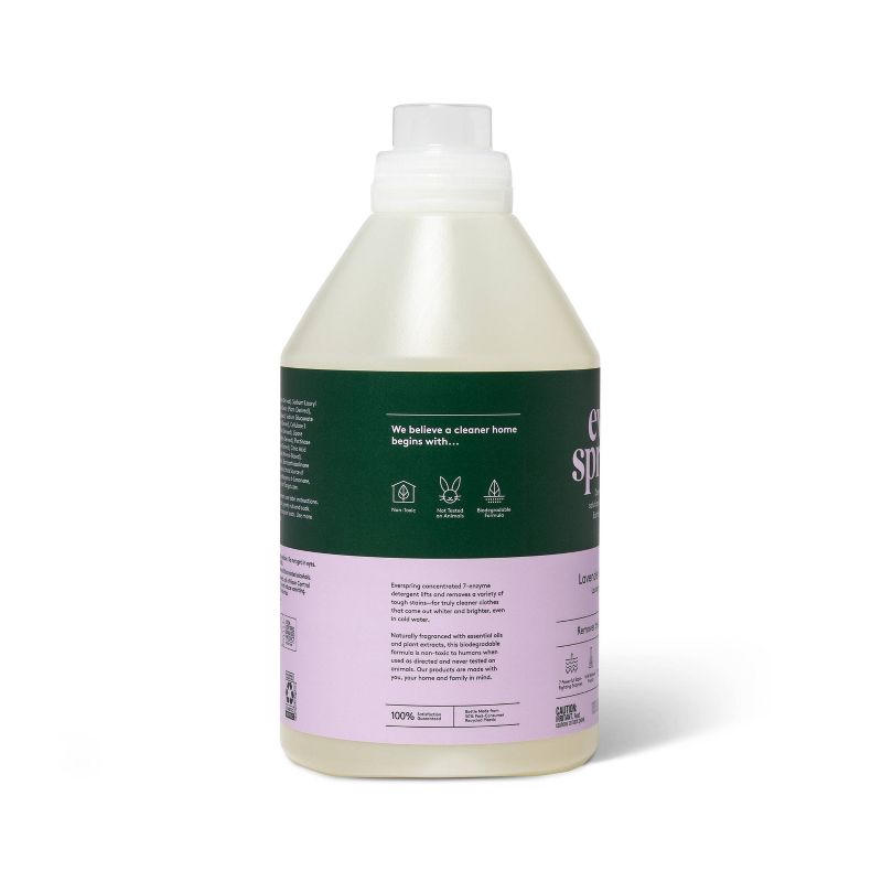 Lavender &#38; Bergamot Liquid Laundry Detergent - 100 fl oz - Everspring&#8482;, 5 of 6