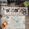 Contemporary Pop Modern Abstract Vintage Faded Area Rug - JONATHAN Y - 4 of 4