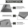 1/4" Mini Skid Steer Attachment Plate Quick Attach Mount Plate Compatible with Dingo Ditch Witch，Support Welding Fabrication Attachments - 2 of 4