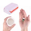 Unique Bargains 8 Grids 3 Fold Pill Case 1 Pc - 4 of 4