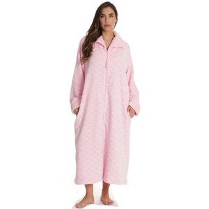 Just Love Plush Zipper Lounger Robe for Women - 1 of 1