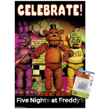 Five Nights at Freddy's - Springtrap Wall Poster, 14.725 x 22.375, Framed  