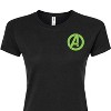 Women's - Marvel - Avengers Hulk Comic Fitted Graphic T-Shirt - 3 of 3