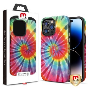 MyBat Pro Fuse Series MagSafe Case for Apple iPhone 14 Pro (6.1) - Tie Dye Swirl - 1 of 4