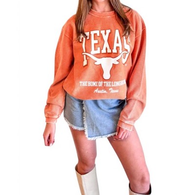 Women's UT Mascot Cord Sweatshirt - CHARLIE SOUTHERN