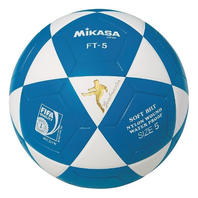 Mikasa® FT5 Soccer Ball Size 5, Blue/White